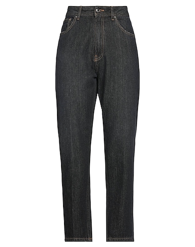 CHAPTER ONE TRUE NYC® Denim trousers Grey 100% Cotton