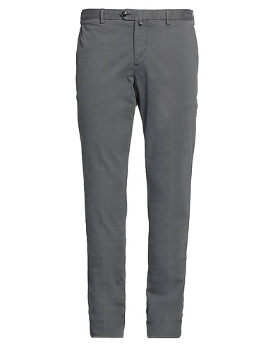 ADDICTION Casual pants Grey 100% Cotton
