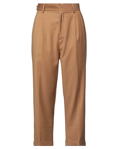 LIBERTY ROSE Casual trouser Camel 60% Polyester, 35% Wool, 5% Elastane