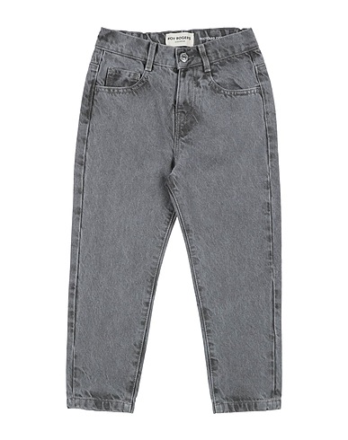 ROŸ ROGER'S Pantaloni jeans Grigio 100% Cotone