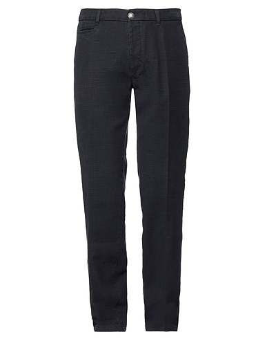 BRANDO Casual pants Midnight blue 98% Cotton, 2% Elastane