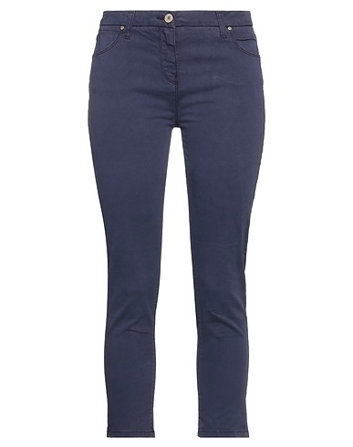 MANILA GRACE Hosen Marineblau 98% Baumwolle, 2% Elastan