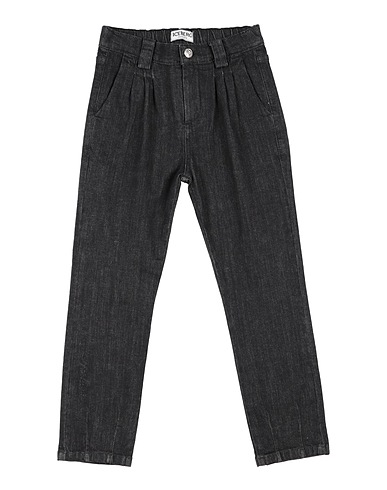 ICEBERG Denim pants Black 98% Cotton, 2% Elastane