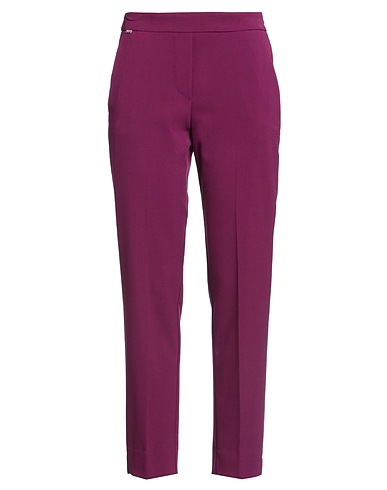 KAOS Casual trouser Mauve 68% Polyester, 28% Viscose, 4% Elastane