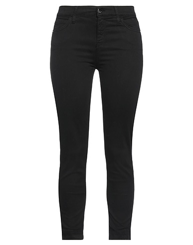 KAOS JEANS Casual trouser Black 65% Cotton, 32% Lyocell, 3% Elastane