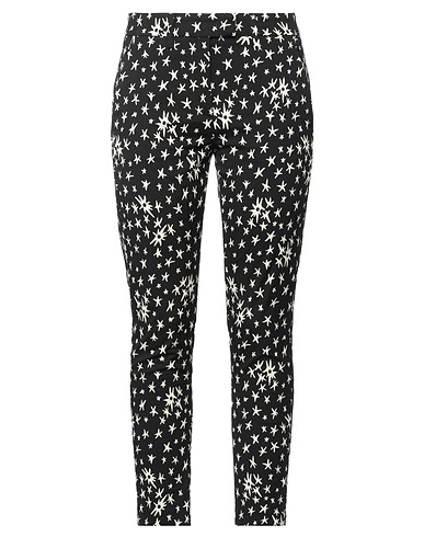 DONDUP Casual trouser Black 71% Cotton, 20% Polyamide, 6% Polyester, 3% Elastane