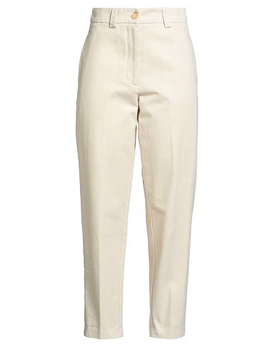 MOMONÍ Casual pants Cream 100% Cotton