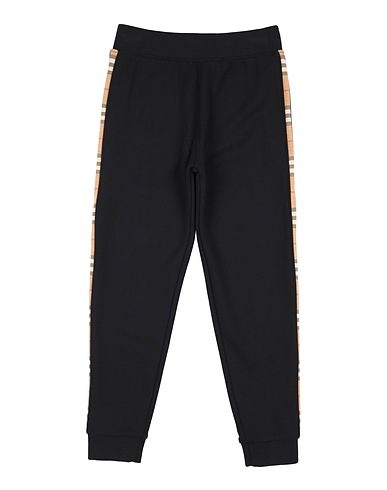 BURBERRY Pantalone Nero 100% Cotone