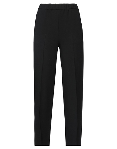 BEATRICE .B Casual trouser Black 60% Viscose, 40% Virgin Wool