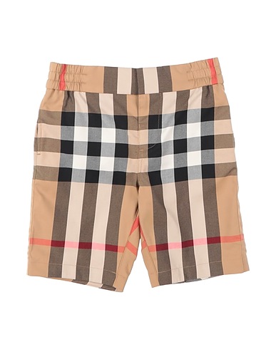 BURBERRY Shorts & Bermuda Light brown 100% Cotton