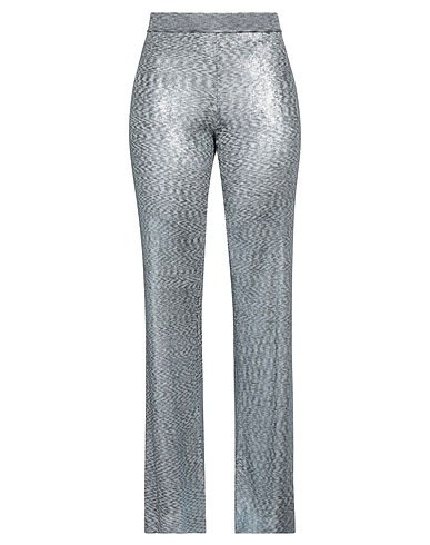 MISSONI Casual trouser Sky blue 100% Viscose, Polyurethane