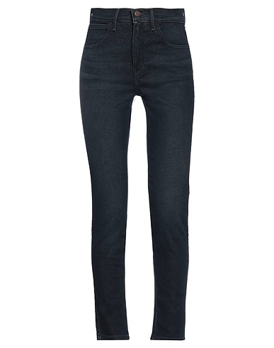 WRANGLER Denim pants Blue 80% Cotton, 18% Polyester, 2% Elastane