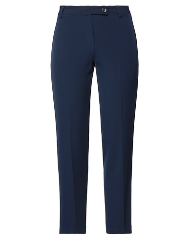 EMISPHERE Casual trouser Navy blue 96% Polyester, 4% Elastane