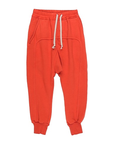 RICK OWENS Pantalone Ruggine 100% Cotone