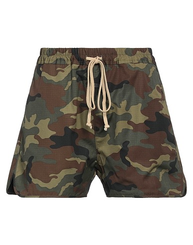 FEAR OF GOD Shorts & Bermuda Military green 100% Cotton