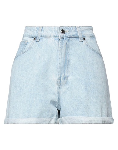 SILVIAN HEACH Denim shorts Blue 100% Cotton