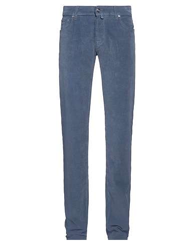 JACOB COHЁN Casual trouser Slate blue 98% Cotton, 2% Elastane, Polyester
