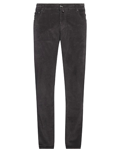 JACOB COHЁN Casual trouser Charcoal 98% Cotton, 2% Elastane, Polyester