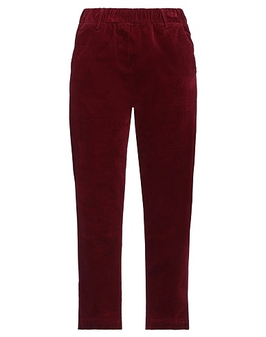 HOD Casual trouser Burgundy 98% Cotton, 2% Elastane