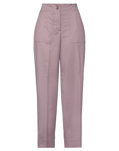 SFIZIO STUDIO Pantalone Lilla 64% Poliestere, 35% Viscosa, 1% Elastan, Acetato