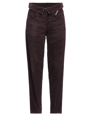 JEAN ATELIER Pantalone Prugna 85% Cotone, 15% Poliestere