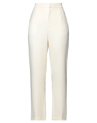 DICE KAYEK Casual trouser Cream 100% PES - Polyethersulfone