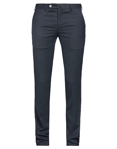 PT Torino Casual trouser Midnight blue 54% Polyester, 44% Wool, 2% Elastane