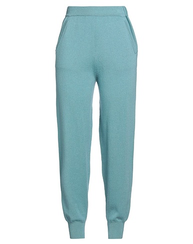 ALLUDE Casual pants Deep teal 100% Cashmere