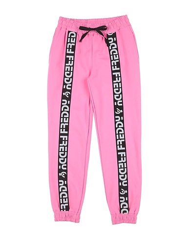 FREDDY Casual pants Pink 95% Cotton, 5% Elastane