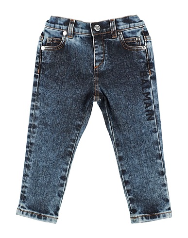 BALMAIN Denim pants Blue 98% Cotton, 2% Elastane