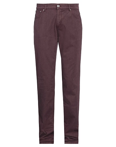TRUSSARDI 5-pocket Plum 74% Cotton, 24% Polyester, 2% Elastane