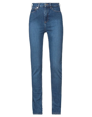 SAMSØE Φ SAMSØE Denim pants Blue 81% Cotton, 10% Recycled polyester, 8% Recycled cotton, 1% Elastane