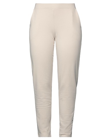 CATERINA D. Pantalone Beige 95% Cotone, 5% Elastan