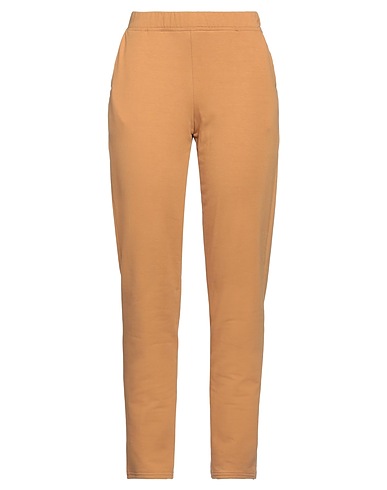 CATERINA D. Pantalone Cammello 95% Cotone, 5% Elastan