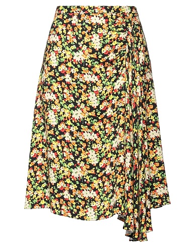 MARNI Midi skirt Pastel yellow 100% Viscose