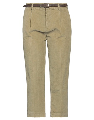 ROŸ ROGER'S Casual trouser Sage green 78% Cotton, 20% Modal, 2% Elastane