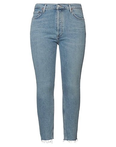 AGOLDE Denim pants Blue 59% Organic cotton, 40% Rayon, 1% Elastane