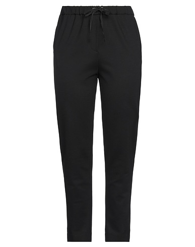 SFIZIO STUDIO Casual trouser Black 70% Viscose, 26% Polyamide, 4% Elastane