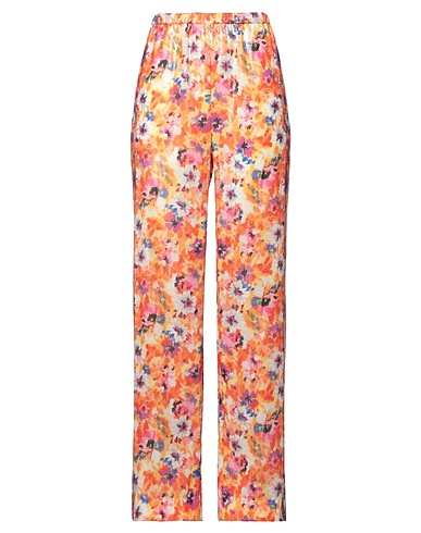 MSGM Casual trouser Orange 100% Polyester