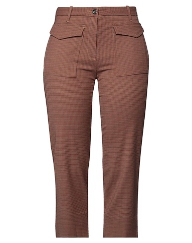 NINE IN THE MORNING Hosen Braun 52% Polyester, 43% Wolle, 5% Elastan