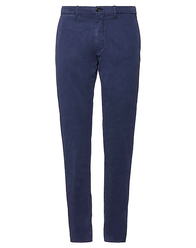 TOMMY HILFIGER Casual trouser Navy blue 63% Lyocell, 34% Cotton, 3% Elastane