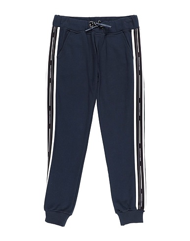 DANIELE ALESSANDRINI Casual trouser Navy blue 100% Cotton