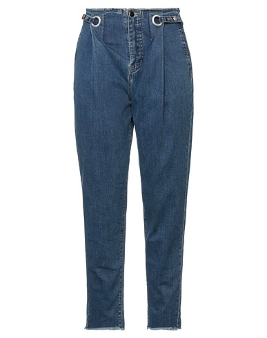 UR INK Denim trousers Blue 96% Cotton, 3% Polyester, 1% Elastane