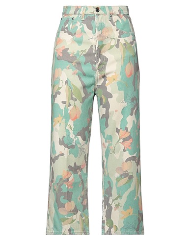 (+) PEOPLE Casual pants Green 100% Cotton