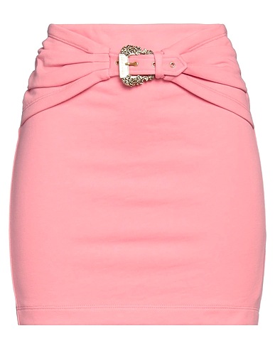 VERSACE JEANS COUTURE Mini skirt Pink 100% Cotton, Elastane