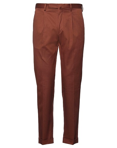 BRIGLIA 1949 Casual trouser Tan 98% Cotton, 2% Elastane