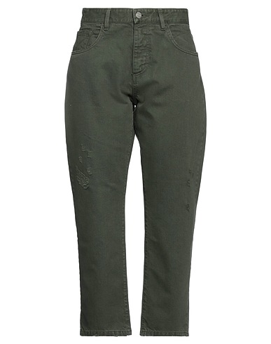 ICON DENIM Hosen Militärgrün 100% Baumwolle