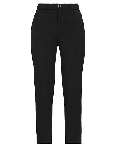 LIU •JO Casual trouser Black 78% Polyester, 18% Viscose, 4% Elastane