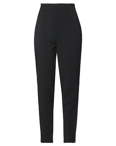 CAROLINA HERRERA Casual pants Black 93% Virgin Wool, 4% Elastane, 3% Polyamide