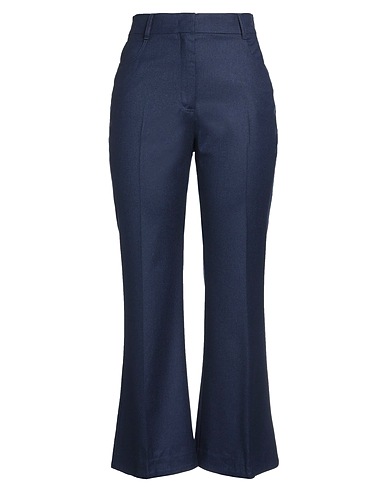 STELLA McCARTNEY Casual trouser Midnight blue 52% Viscose, 48% Cotton